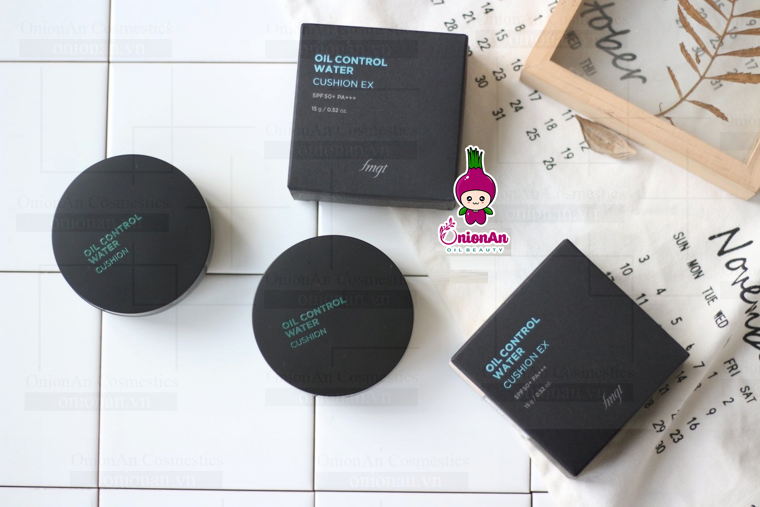 Phấn Nước The Face Shop Oil Control Water Cushion EX SPF50+ PA+++